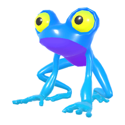Croak’s Shadow, full-figure portrait