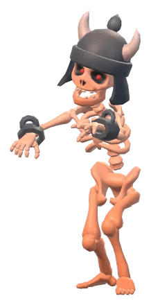 Skeleton, full figure