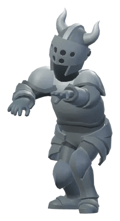 Knight, full figure